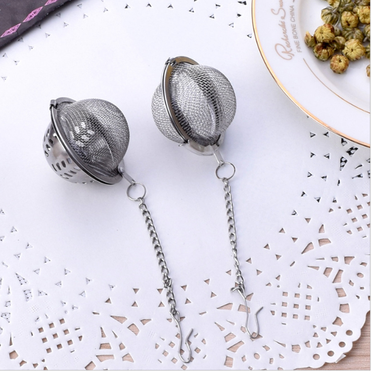Trà Hiện Vật Thép Không Gỉ Tea Balls Trà Maker Creative Bộ Lọc Gongfu Tea Set Dương Giang Nhà Bếp Lớn bộ bình trà thủy tinh