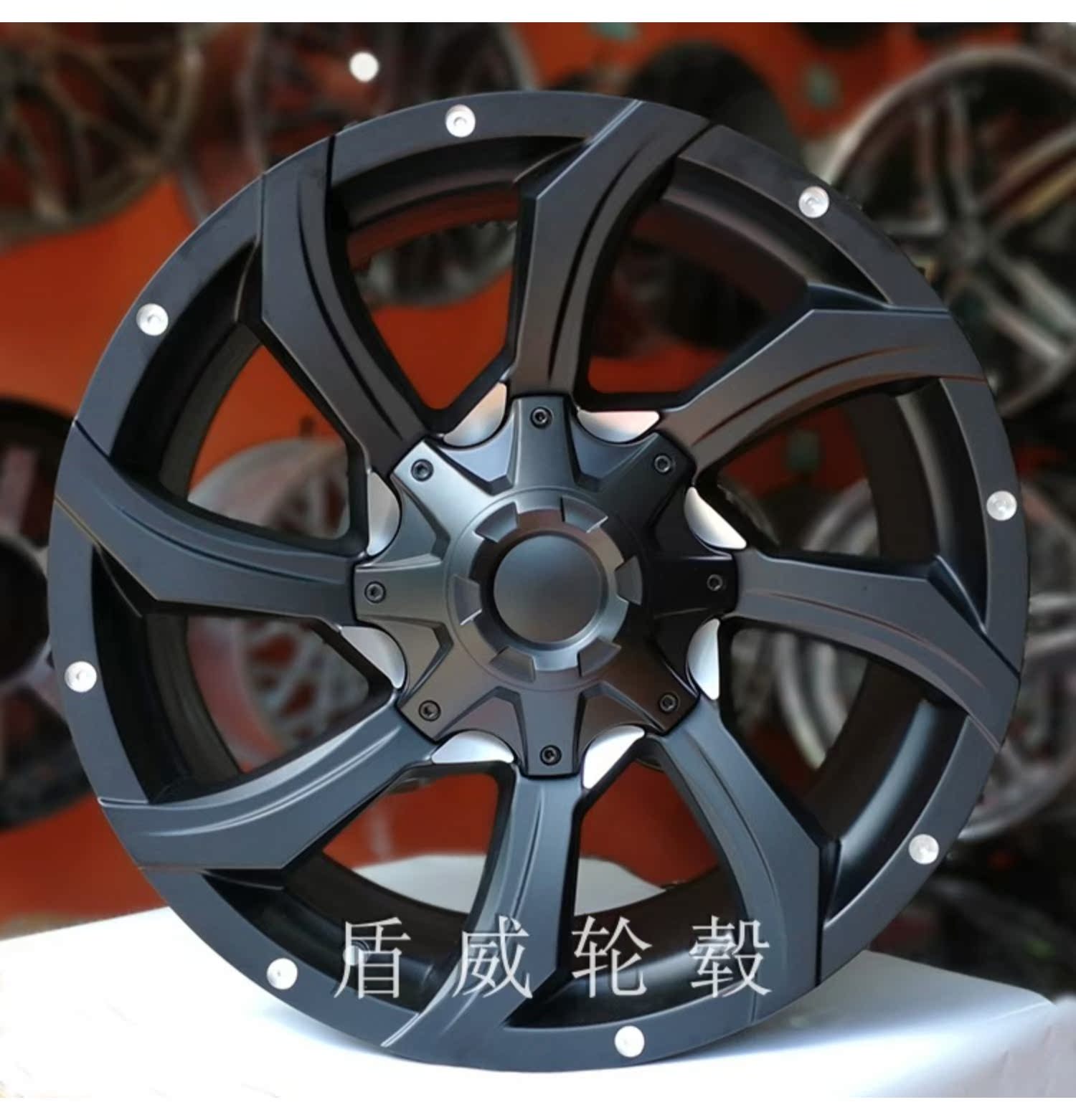 Áp dụng cho Navarra Haval H9 Isuzu hống hách đường mát mẻ Ze Land tuần tra bánh xe xuyên quốc gia 16 17 18 20 inch - Rim mâm xe ô tô giá rẻ