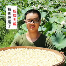 New Cargo Pick Grade Jianning Lotus Seed Dried Goods 250g Without Sulphur To Core White Lotus Seed Fujian Farmhouse Handmade Lotus