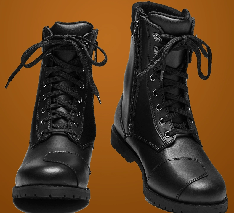 RICHA xe máy ủng xe máy cưỡi giày bảo vệ mid-top chống rơi nước thoáng khí xe máy khởi động nam cưỡi ủng - Xe máy Rider thiết bị