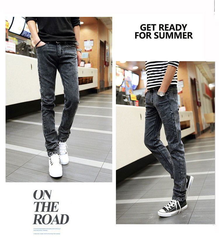 Jeans pour adolescent pieds Slim pour été - Ref 1470261 Image 26