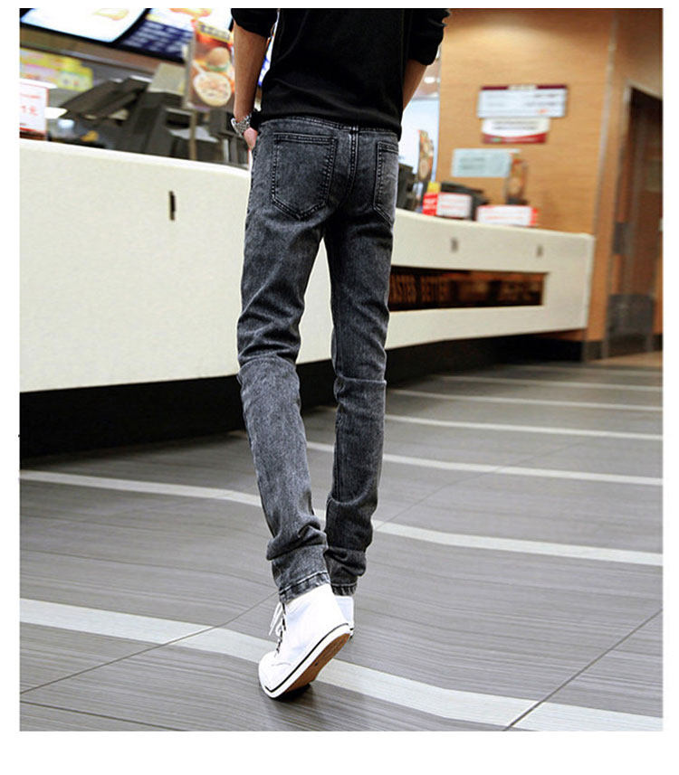 Jeans pour adolescent pieds Slim pour été - Ref 1470261 Image 29