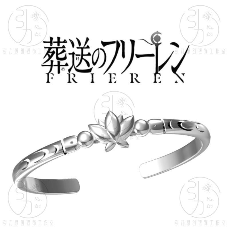 [Gravity Original] Buried Fuli Lian Peripheral Filen Huitalke Mirror Lotus Bracelet S925 Sterling Silver Bracelet