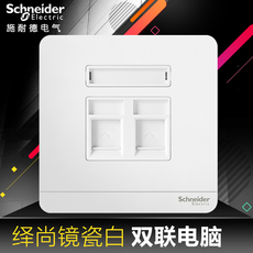 Розетка сетевая LAN Шнайдер переключатель панель