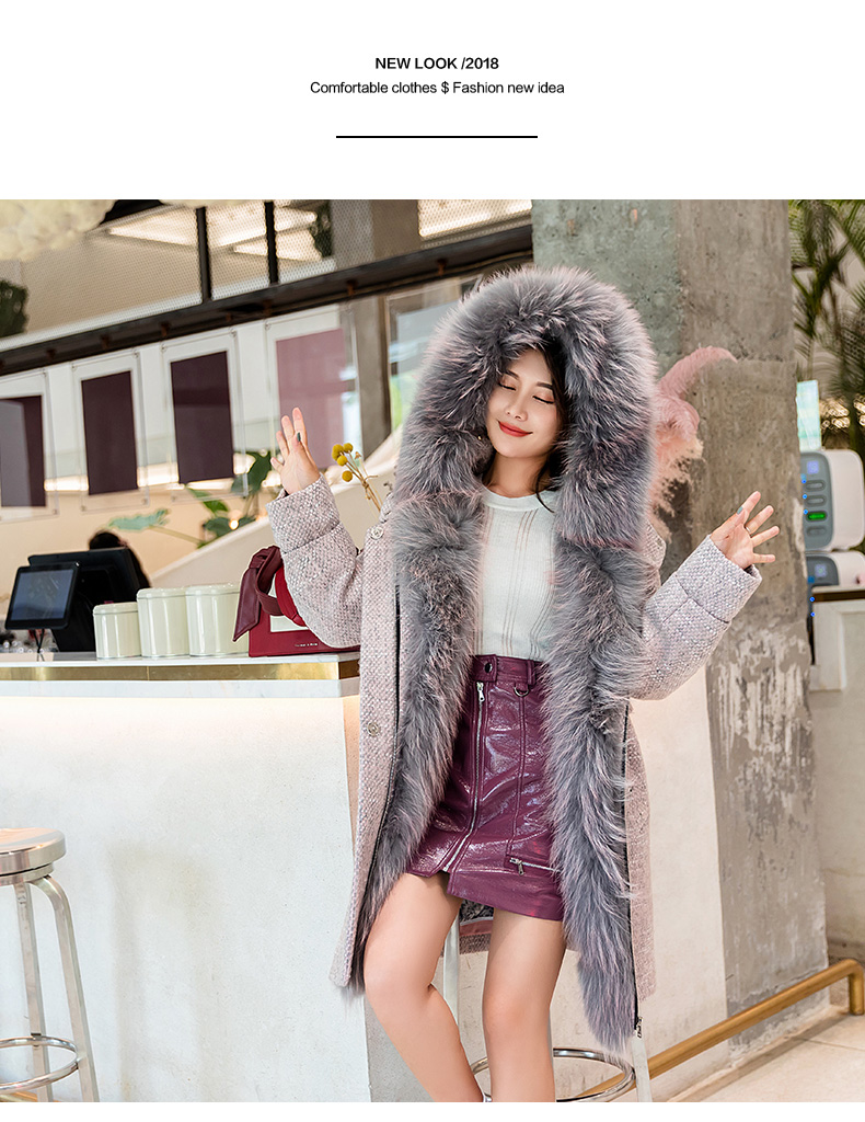 Manteau de fourrure femme - Ref 3175246 Image 18