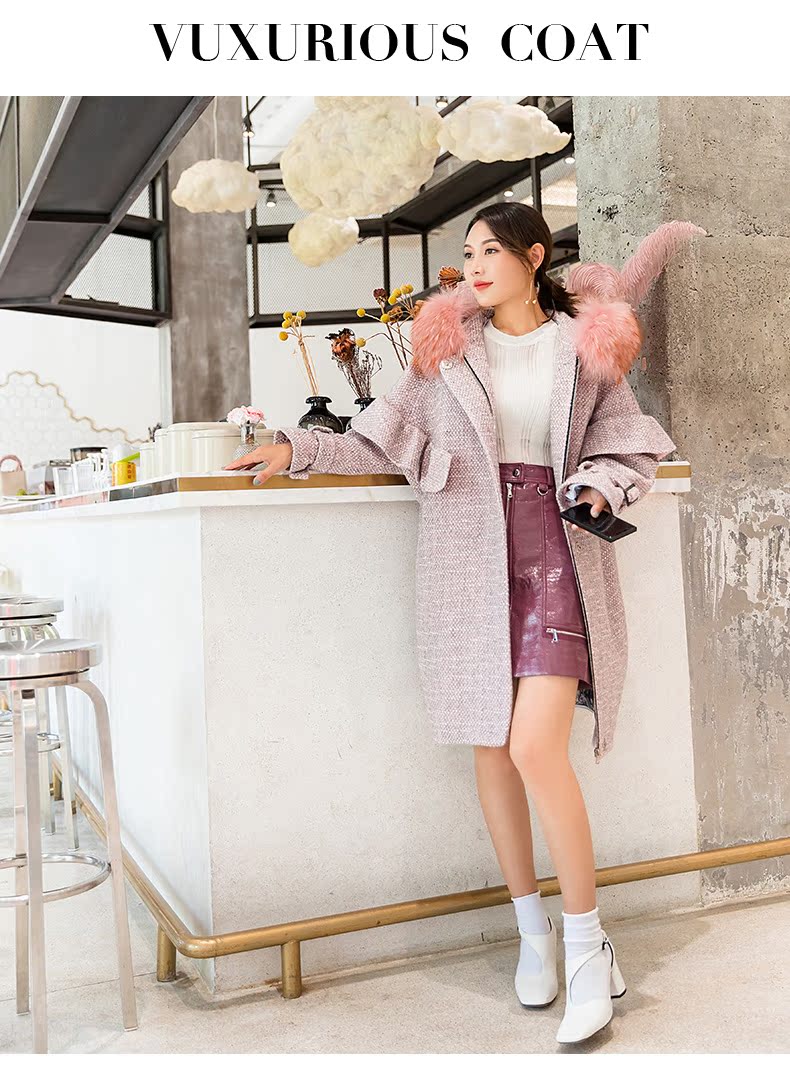 Manteau de fourrure femme - Ref 3172069 Image 8