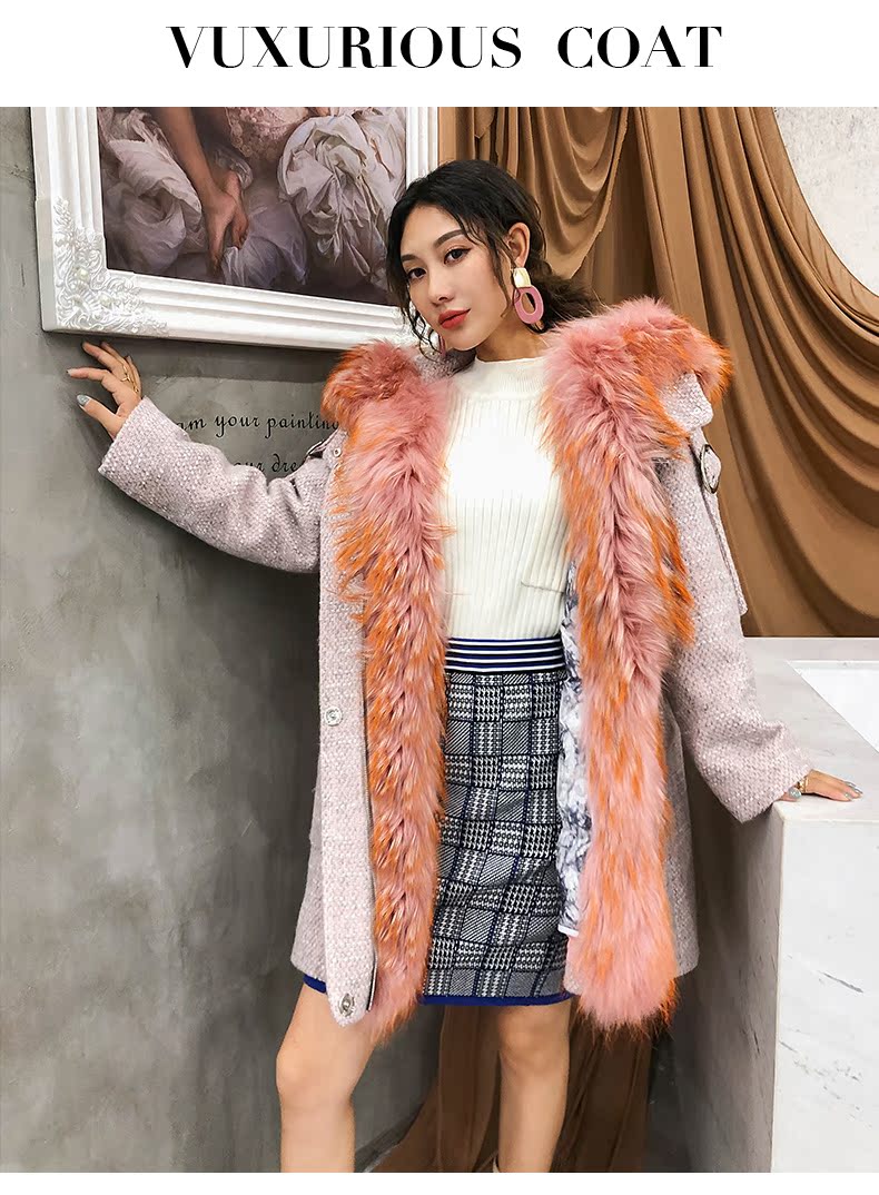 Manteau de fourrure femme - Ref 3171701 Image 7