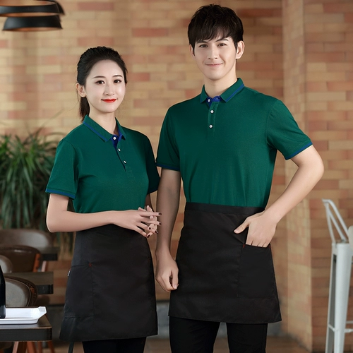 Летняя футболка для работы, рабочая одежда, короткий рукав, делается под заказ, с печатью вашего логотипа