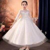 8820 Белая длинная юбка Подписка [Корона] [Корона]