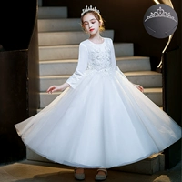 8806 Длинная юбка шампанского подписывается, чтобы получить [Корону]