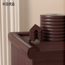 Log color anti-collision strips childrens environmentally friendly non-toxic soft bag baby protection strips corner edging baby table window collision