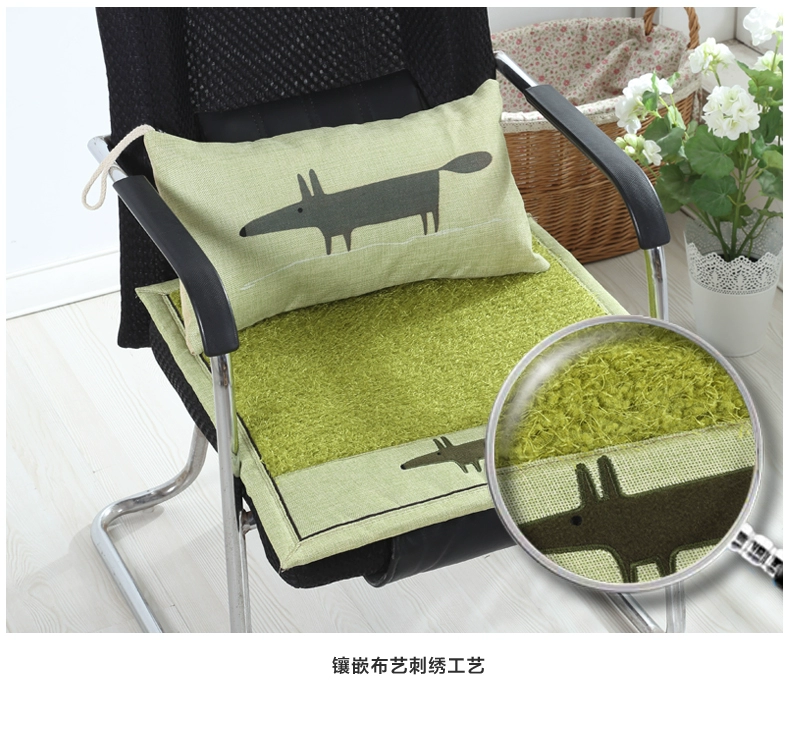 đệm mùa đông đệm dày đệm ghế văn phòng ghế ăn đệm pad ghế máy tính ghế sinh viên ass - Ghế đệm / đệm Sofa tấm trải ghế sofa mùa hè