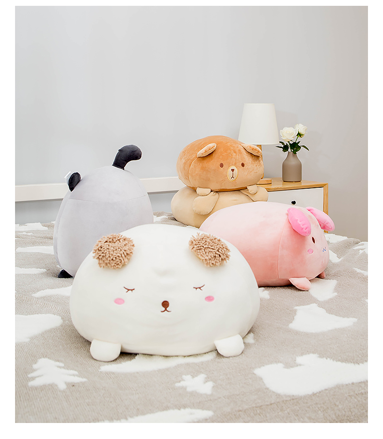 Taiko mềm mềm gối gối nhà hoạt hình gối sofa đệm ăn trưa phá vỡ đệm mềm phục hồi sinh nhật - Trở lại đệm / Bolsters gối kèm chăn văn phòng