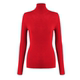 Seamless one-piece 120SBiella four-level encrypted 18-needle ultra-fine wool turtleneck knitted bottoming shirt