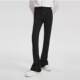 Cotton Retro Flared Black High-Waisted Slimming Straight-Leg Work Pants New Spring Jeans