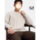 Men's and women's soft round neck T-shirt/casual long-sleeved top 25 new autumn and winter styles