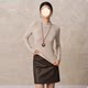 [Seamless One-Piece] Half-High Collar Knit Sweater for Women, Autumn/Winter 2025 New Style, Slim Fit Base Layer Top