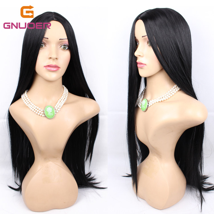 Perruque GNUOER    Long cheveux raides - Ref 2610116 Image 8