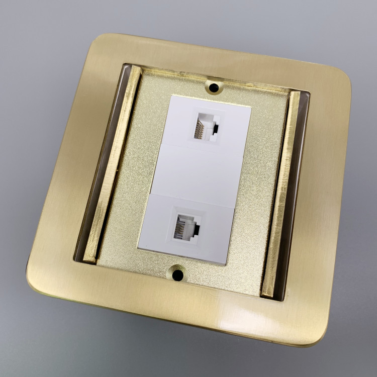 Melan - Lan - Waterproof Double Open Door Phone PC PC - Connected Network Phone Socket Box