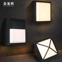 European-style led waterproof balcony ceiling lamp Outdoor garden villa courtyard wall lamp Outdoor aisle creative ceiling lamp