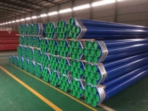 Plastic-coated composite steel pipe fittings plastic steel pipe fittings steel plastic pipe inner lining plastic polyethylene hot-dip galvanized seamless steel pipe