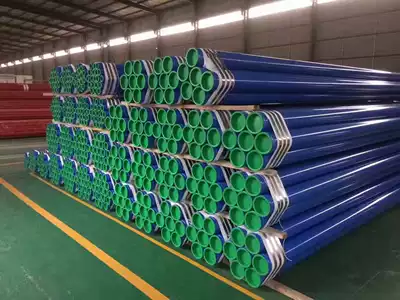 Plastic-coated composite steel pipe fittings plastic steel pipe fittings steel plastic pipe inner-lining plastic polyethylene hot-dip galvanized seamless steel pipe