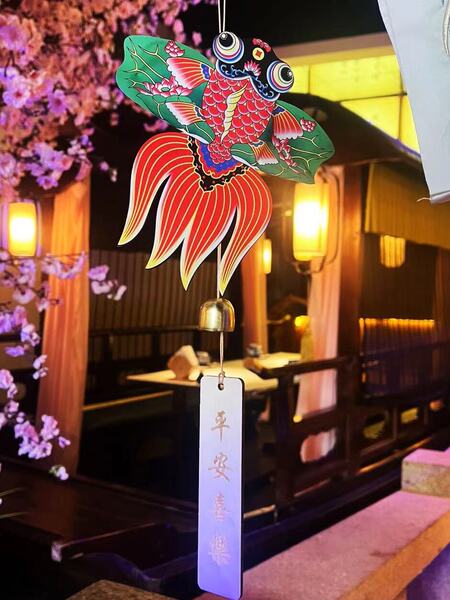 Weifang Traditional Non-Heritage Mini Kite Wind Chimes Kite Pendant Festival Decoration Dress up Antique Net Red Shooting Props