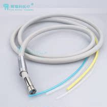  Dental chair Oral stainless steel mobile phone tube Water pipe trachea weak straw line Strong and weak straw Silicone dental foot accessories