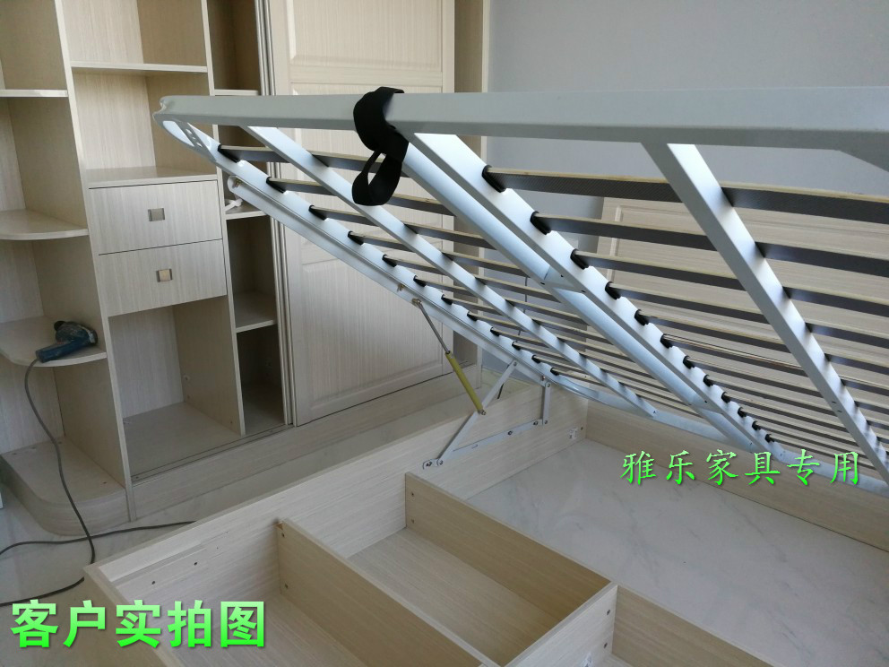 1,5 m /1.8 m khí nén xả xương khung giường / thủy lực / tatami khung giường khung giường nâng / giường khung giường mềm - Giường mua giường ngủ