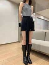 Mika Xu Urban designer imported worsted wool design sense niche personality skirt