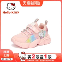 Hello Kitty, дышащие повседневные кроссовки для девочек, подходят для весны и осени