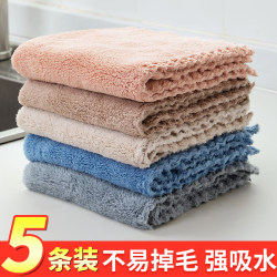 Rice For Home Kitchen Cloth For Home Table Cleaning Cloth thickened Absorbent Double-Sided Oil-Absorbing Handy Gadget Towel Dishwashing Towel