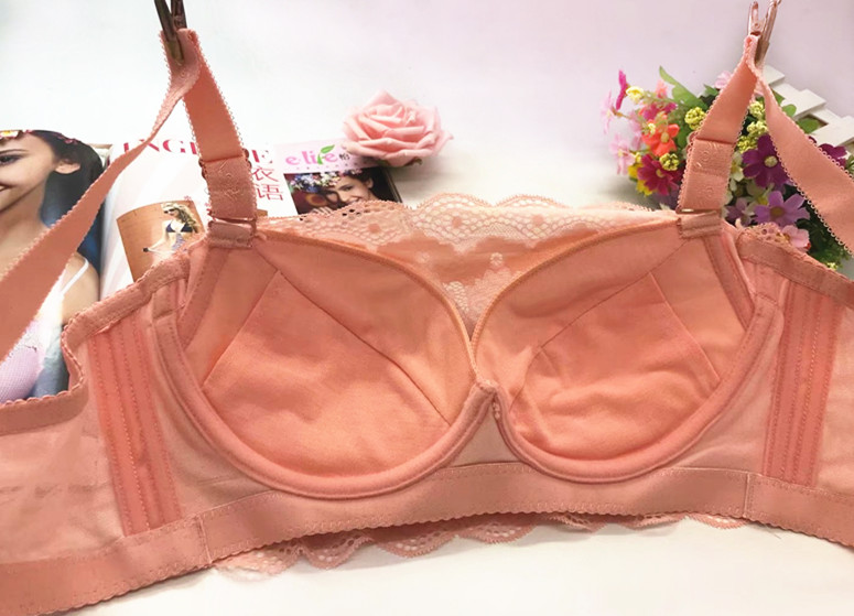 Bà Xia ren gợi cảm quấn ngực chống ánh sáng điều chỉnh đồ lót mà không cần vòng thép dày tập hợp ống áo ngực phần mỏng áo lót 3 dây