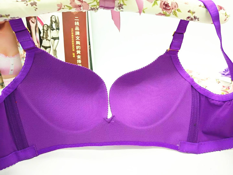 Áo ngực không vành liền mạch một mảnh Cốc dày cỡ lớn tập hợp có thể điều chỉnh đồ lót mềm mịn gợi cảm ao lot duc