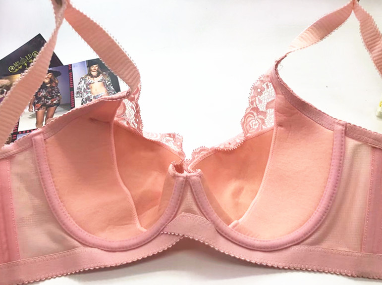 Mùa hè không có vòng thép áo ngực cup C cỡ lớn chất béo mm ngực lớn tập hợp đồ lót có thể điều chỉnh áo lót triumph