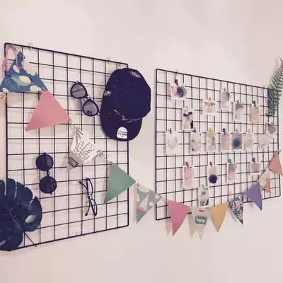 Kindergarten wall decoration Huanchuang theme wall net Corridor corner background decoration Class classroom grid photo wall