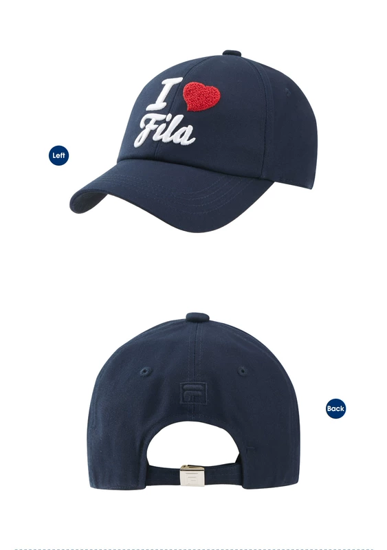 Mũ Fila Fila 2018 mùa đông mới thể thao giản dị mũ lưỡi trai thời trang đơn giản