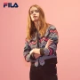 Áo khoác nữ Fila Fila 2018 mùa đông xu hướng mới dệt cotton hai mặt mặc áo khoác thể thao nữ - Quần áo độn bông thể thao áo phao nữ dáng dài 2020