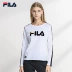 FILA Fila nữ dài T2018 mới thể thao giản dị xu hướng thời trang đơn giản nữ đứng đầu áo thun dài tay áo thun thể thao có cổ Áo phông thể thao