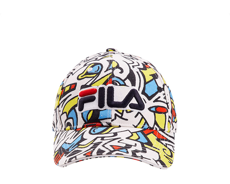 FILA Fila JASON WU tên chung mũ bóng chày nữ 2018 mùa thu mới thời trang đầy đủ mũ thể thao in nón adidas lưỡi chính hãng