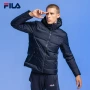 Áo khoác nam của FILA Fila 2018 mùa đông mới thể thao giản dị chống gió ấm áp trùm đầu xuống áo khoác nam - Thể thao xuống áo khoác Cao