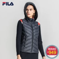 FILA Fila Down Jacket Women 2018 Winter New Sports Casual Áo khoác trắng Vịt lông xuống - Áo thể thao áo gió nam lining