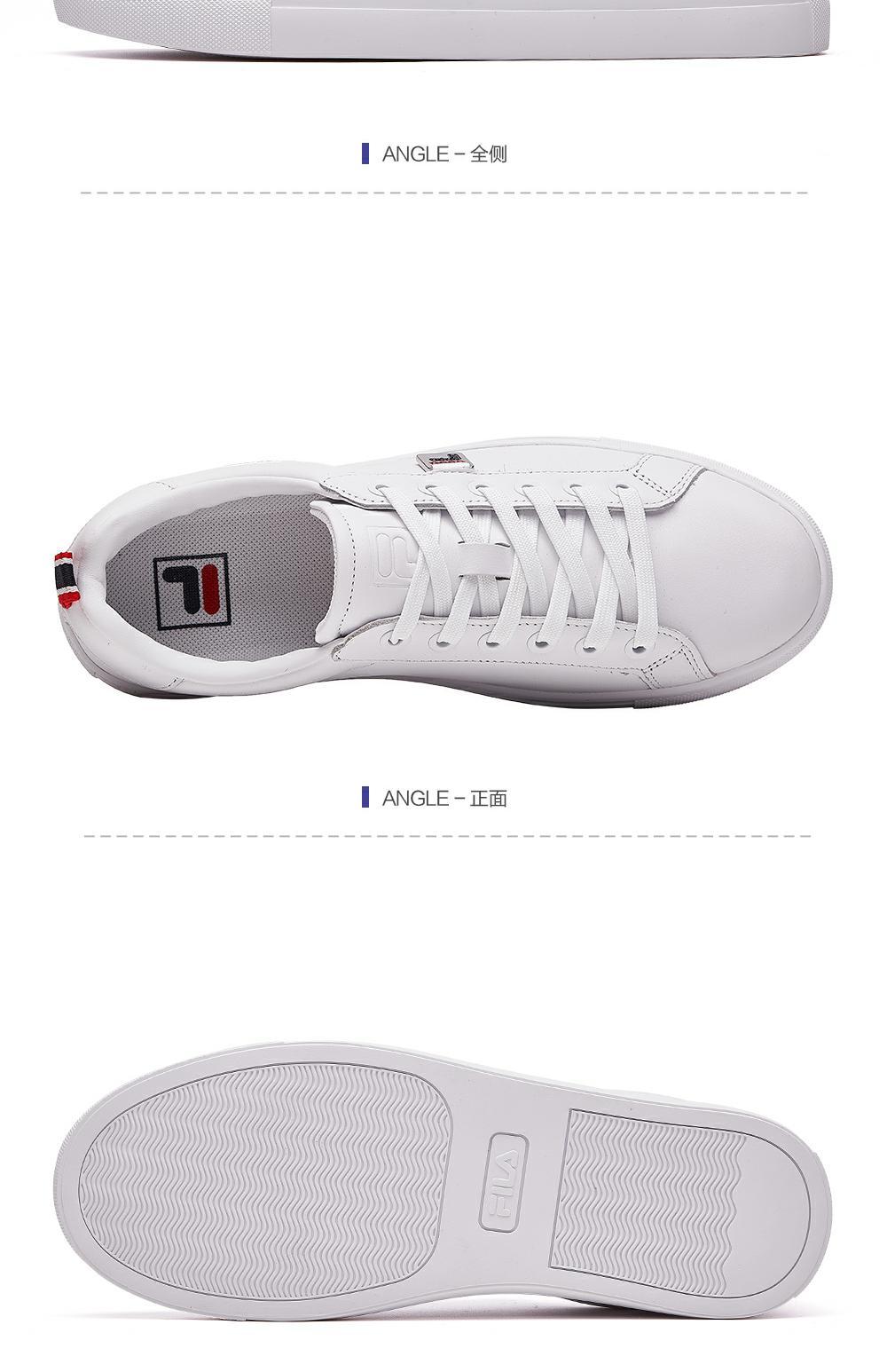 Giày nữ chính hãng của Fila Fila 2019 mùa thu mới giày giản dị thời trang đơn giản Giày nhỏ màu trắng giày nữ - Dép / giày thường giày nữ thể thao