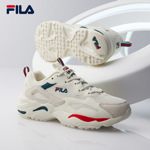 FILA daddy shoes for men and women 2024 summer new official flagship couple running shoes ເກີບກິລາແບບສະບາຍໆ