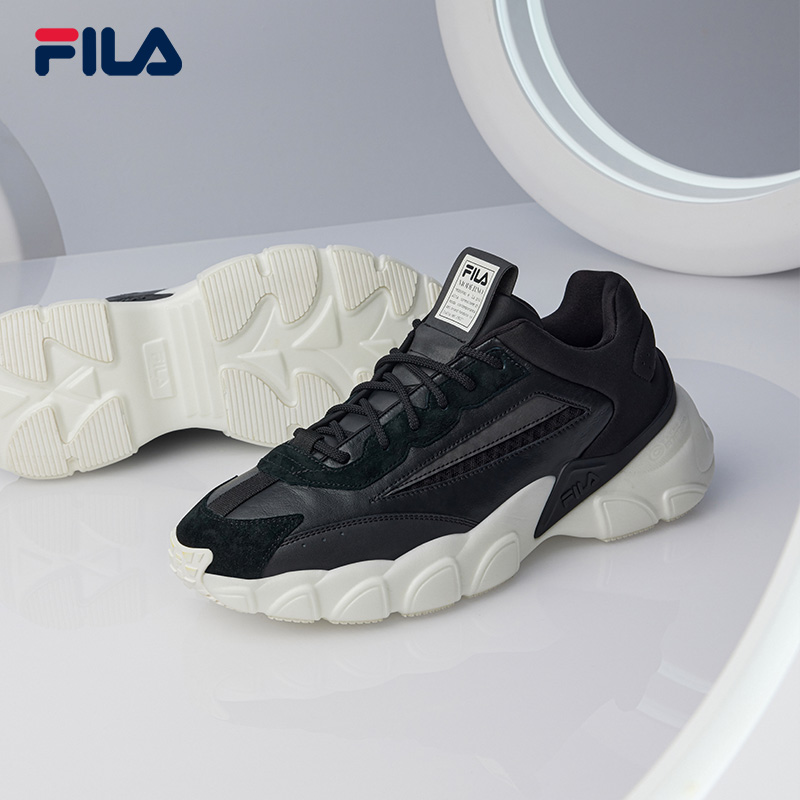 (Huang Jingyu Tongan) FILAFila Shark Shoes Old Daddy Shoes Men Sneakers Summer Retro Running Shoes