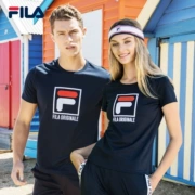 Hai mảnh 678 FILA Fila couple phù hợp với ngắn T2018 mùa hè mới thoải mái thể thao giản dị nam giới và phụ nữ ngắn T