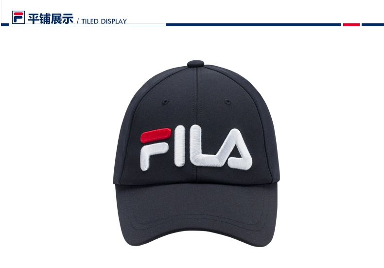 Mũ lưỡi trai Fila Fila 2018 chính thức Thể thao chính hãng Mũ lưỡi trai