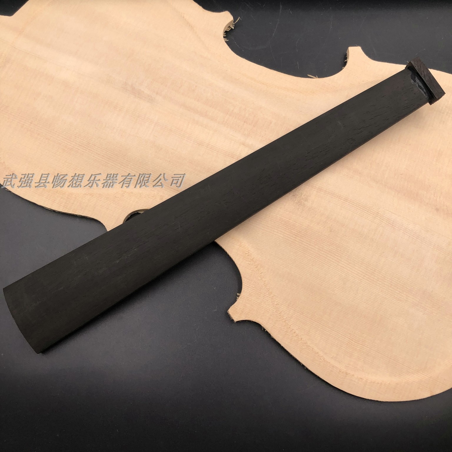 Violin Umwood finger plate for material accessories upscale Indonesia Uwood fingerboard 1 10-4 4 and 5 string finger plate