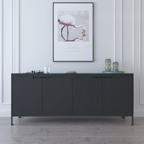 Nordic Dining Side Cabinet Modern Minima Living Room Lockers New Chinese Light Lavish Storage Cabinet Tea Water Wine Cabinet Customised