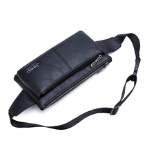 Fanny pack Mens small backpack Chest bag Crossbody bag Summer simple mens leisure bag Cycling bag Sports tide bag Mobile phone bag